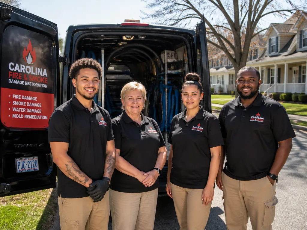North Carolina Fire Cleanup team