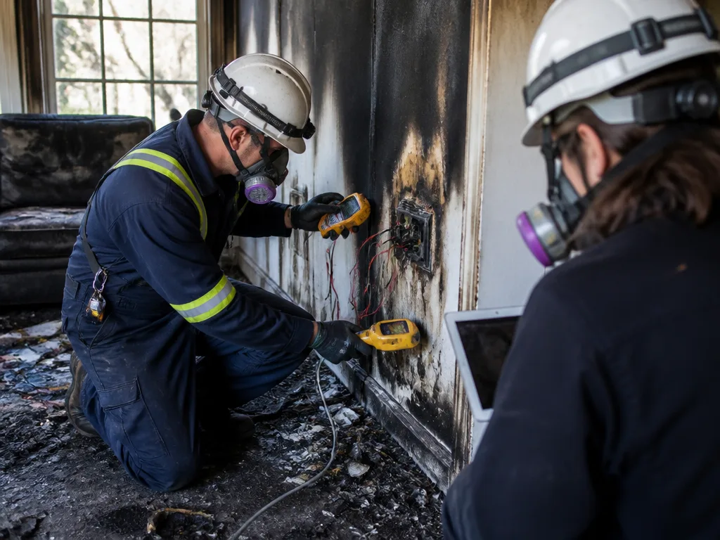 Electrical Fire Cleanup