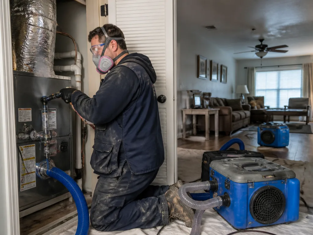 HVAC Smoke Cleanup