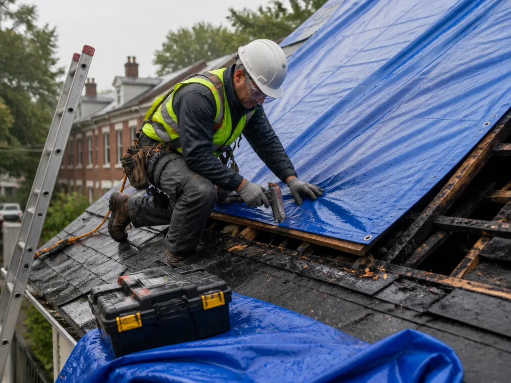 Roof Tarping